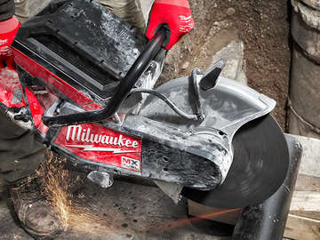 découpeuse béton sans fil MXF COS350 Milwaukee