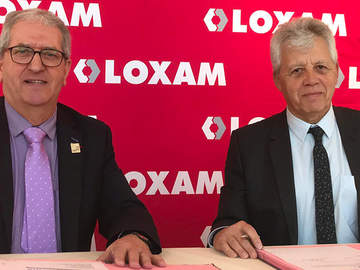 Michel Guisembert, Président de WorldSkills France et Gérard Deprez, Président du Groupe LOXAM