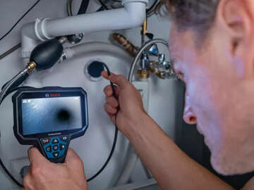 caméras d’inspection Bosch Professional GIC 12V-4-23 C et GIC 12V-5-27 C