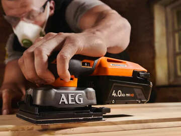 ponceuse vibrante sans fil BFS18SBL-14-0 4935498213 AEG