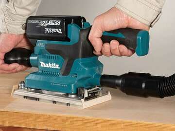 ponceuses vibrantes sans fil DBO380 et DBO381 Makita 