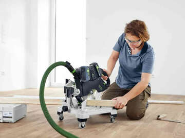 scie à onglets sans fil SYMMETRIC SYMC 70 EB-Basic Festool 