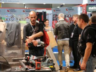 Stand Metabo au salon Batimat 2015 © Benjamin LEHARIVEL - Zone Outillage