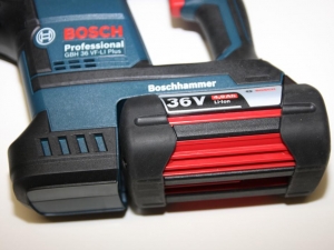 Perforateur 36 V sans fil Bosch Professional GBH 36 VF-LI Plus © Benjamin LEHARIVEL - Zone Outillage