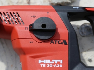 Perforateur burineur Hilti sans fil TE 30-A36 © Benjamin LEHARIVEL - Zone Outillage