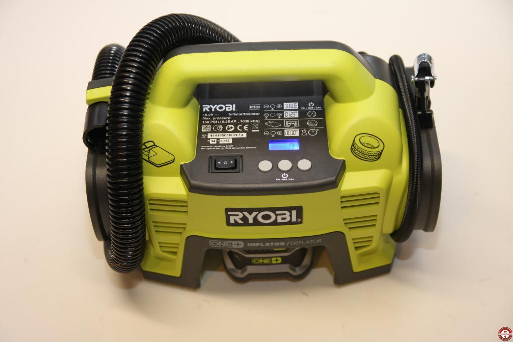 Test complet et avis du gonfleur RYOBI ONE+ R18I - Zone Outillage