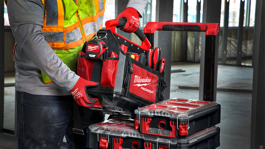 Milwaukee packout Tech Sac à Outils 58 Poches Rigide Poche Outil Système de stockage