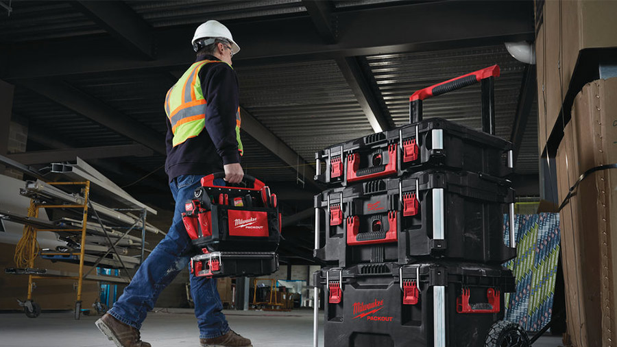 Milwaukee packout Tech Sac à Outils 58 Poches Rigide Poche Outil Système de stockage