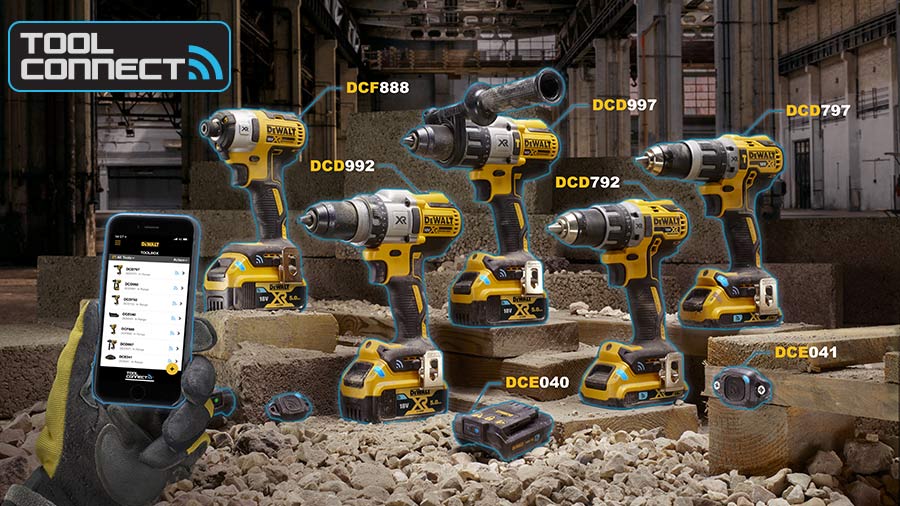 Avis et prix solution TOOL CONNECT DEWALT Bluetooth