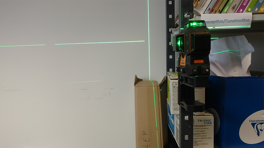 Test et avis Laser lignes GEO6X SP GREEN KIT Geo Fennel