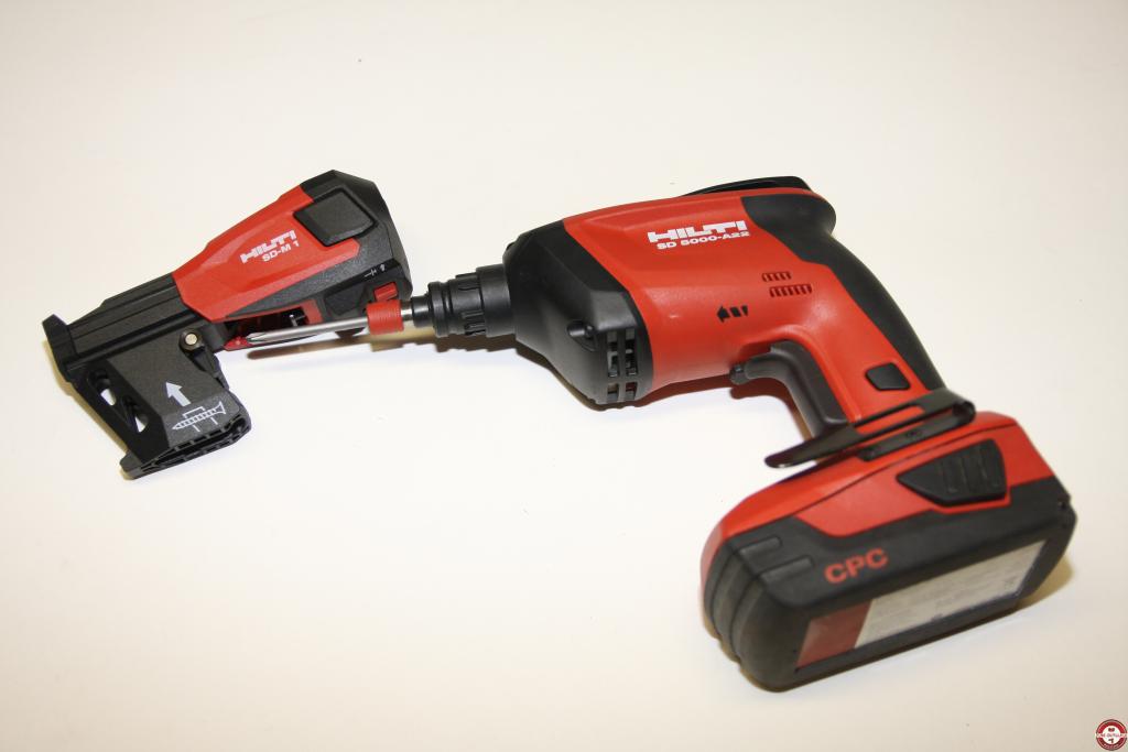 VISSEUSE PLACO SANS fil 18V HILTI SF4000-A + chargeur a bandes