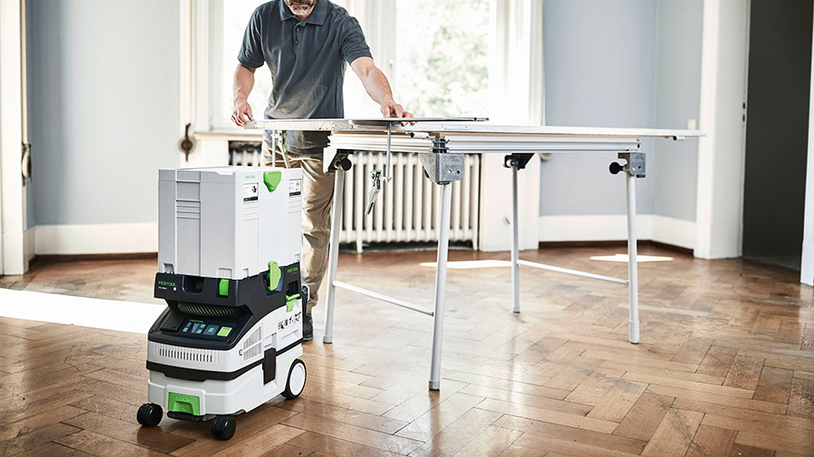 Nouveaux aspirateurs CT MINI et CT MIDI Festool : mobiles et connectés -  Zone Outillage