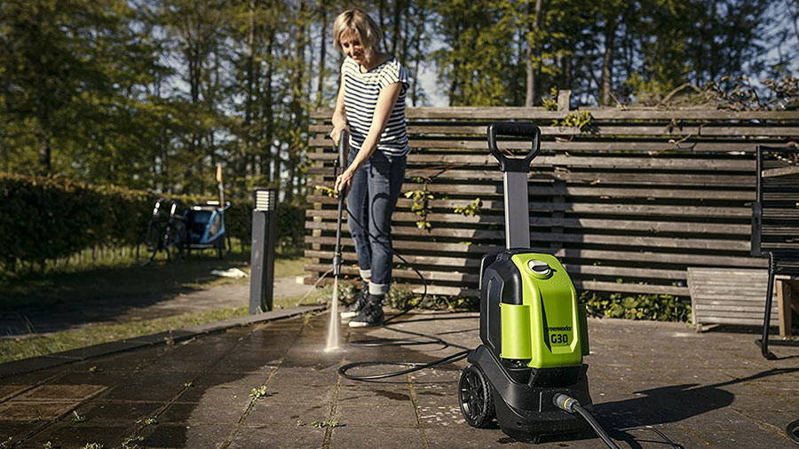 Tuyau acier armé 10 mètres nettoyeur haute pression 110 bars 50°C