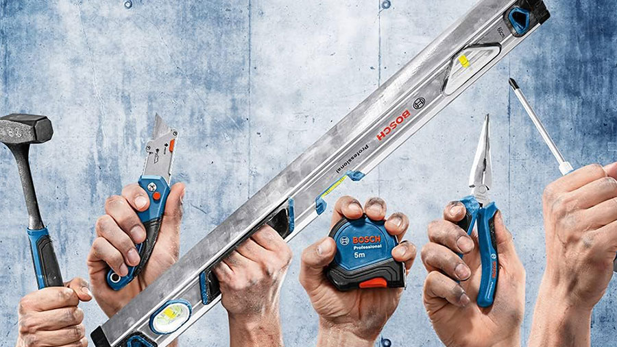 Bosch dévoile une nouvelle gamme d'outils à main Professional pour les  travaux quotidiens - Zone Outillage